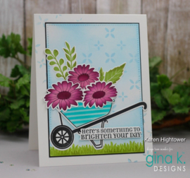 Daisies Bloom Stamps
