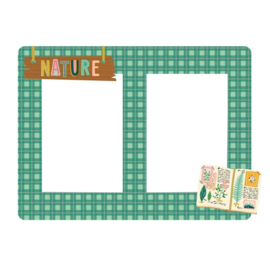 Trail Mix Chipboard Frames