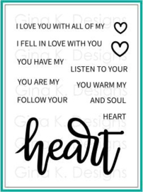 Heart MINI Stamps