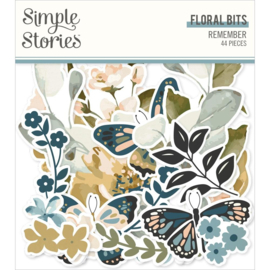 Remember Bits & Pieces Die-Cuts Floral