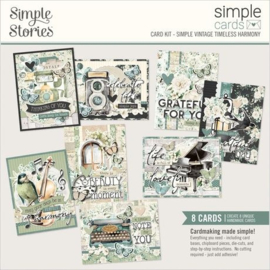 Vintage Timeless Harmony Simple Cards Card Kit
