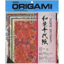 Origami Paper Wazome Chiyogami Unryushi
