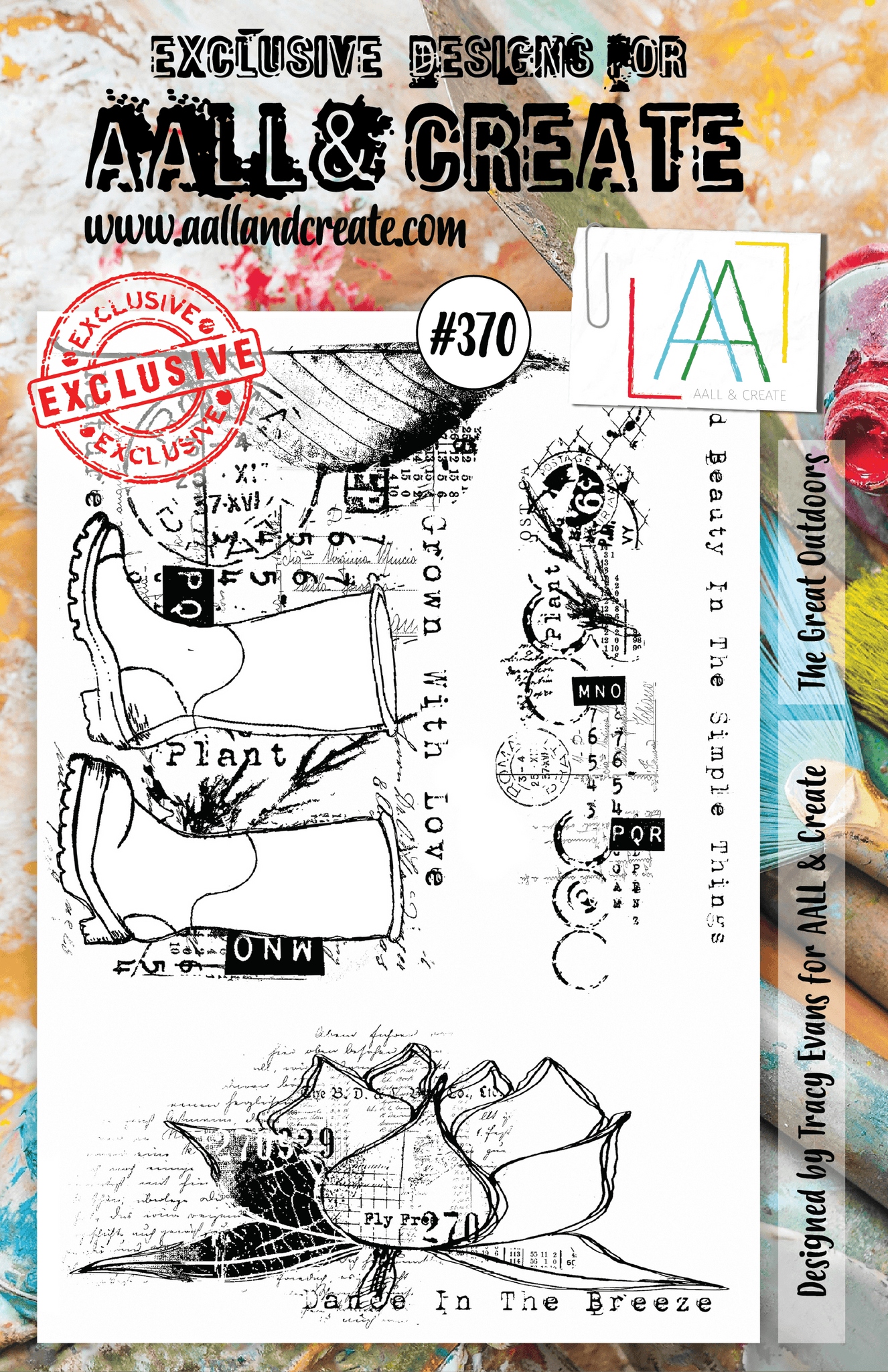 #0370 The Great Outdoors A5 Clear Stamp Set