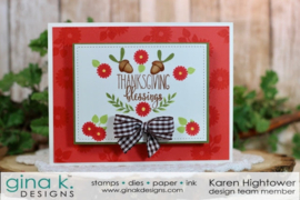 Autumn Wreath Builder Stamps