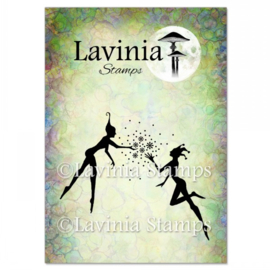 LAV029 Fairy Couple Stamp