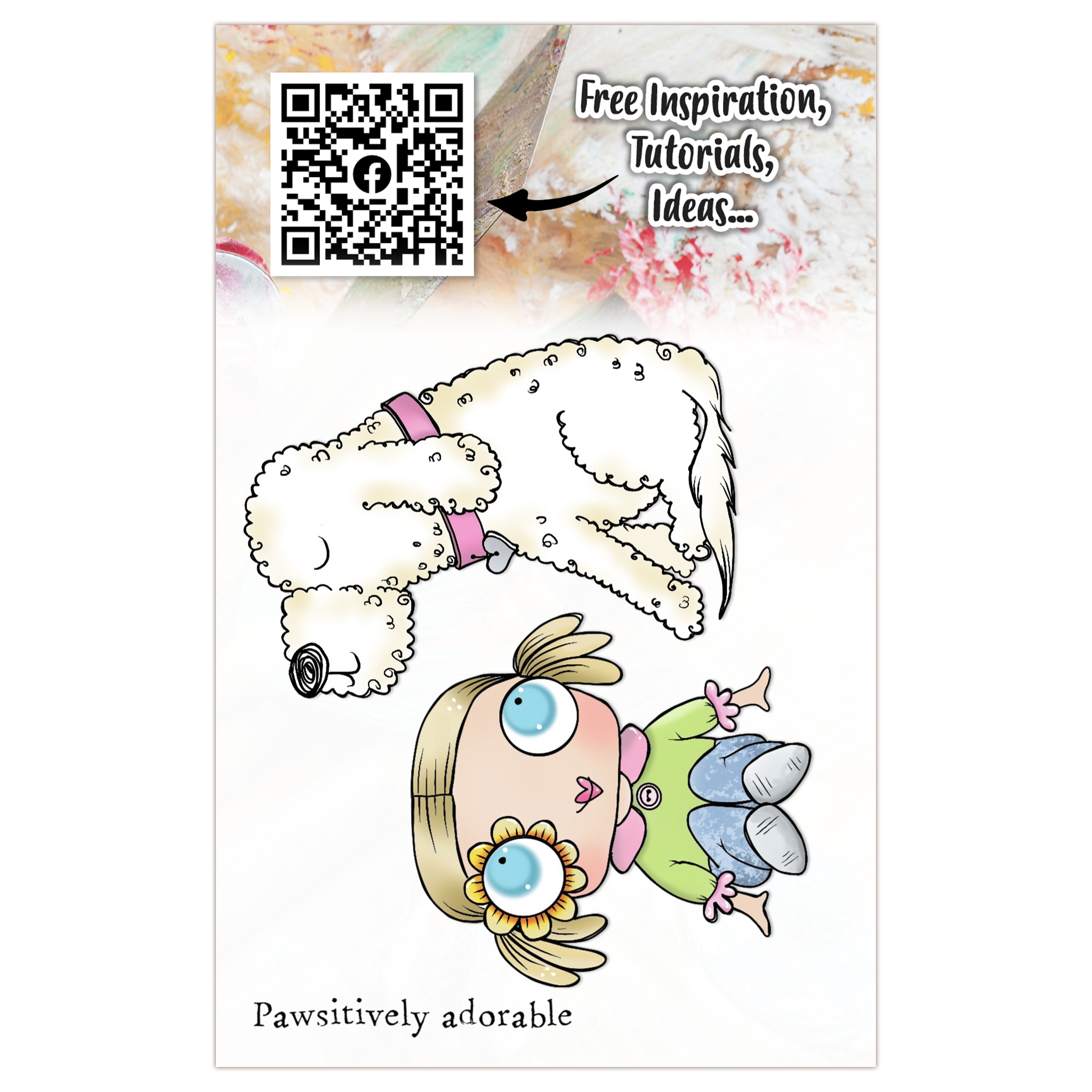 #1286 Pawsitively Perfect A7 Stamp Set