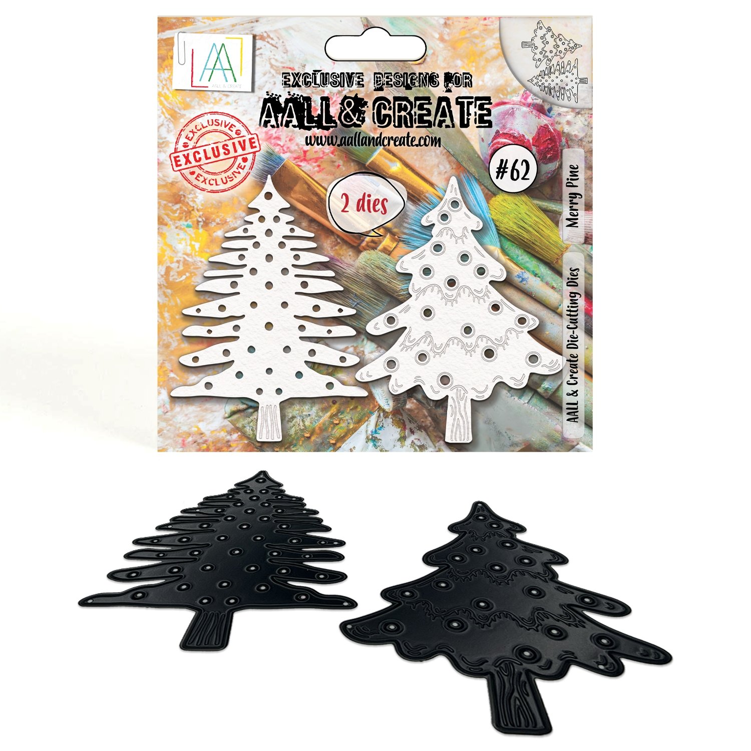 #062 Merry Pine Cutting Die Set