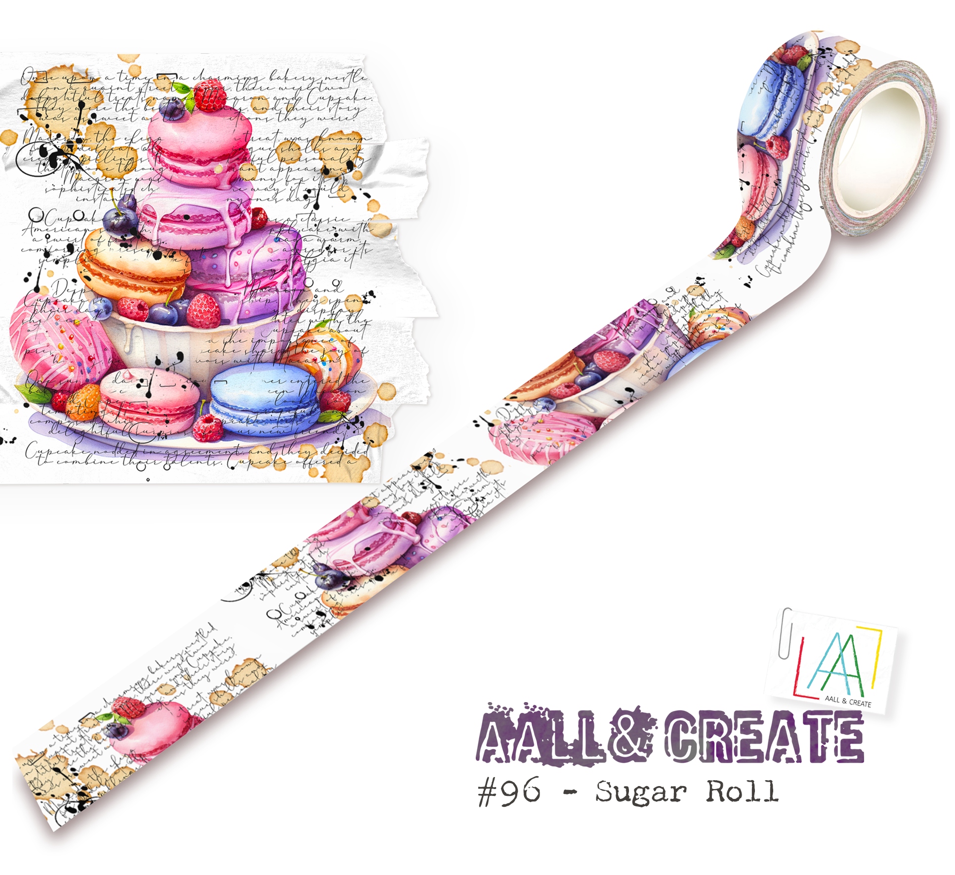#096 Sugar Roll (Layer-It-Up!) Washi Tape