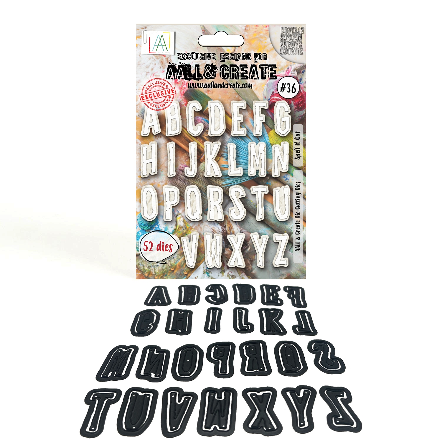 #036 Spell It Out Cutting Die Set