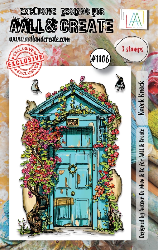 #1106 Knock Knock A7 Stamp Set