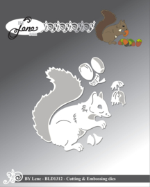 Cutting & Embossing Dies Squirrel