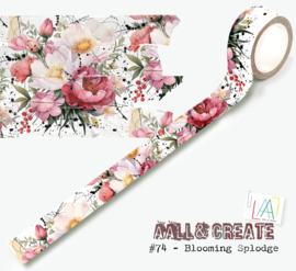 #74 - Washi Tape - Blooming Splodge