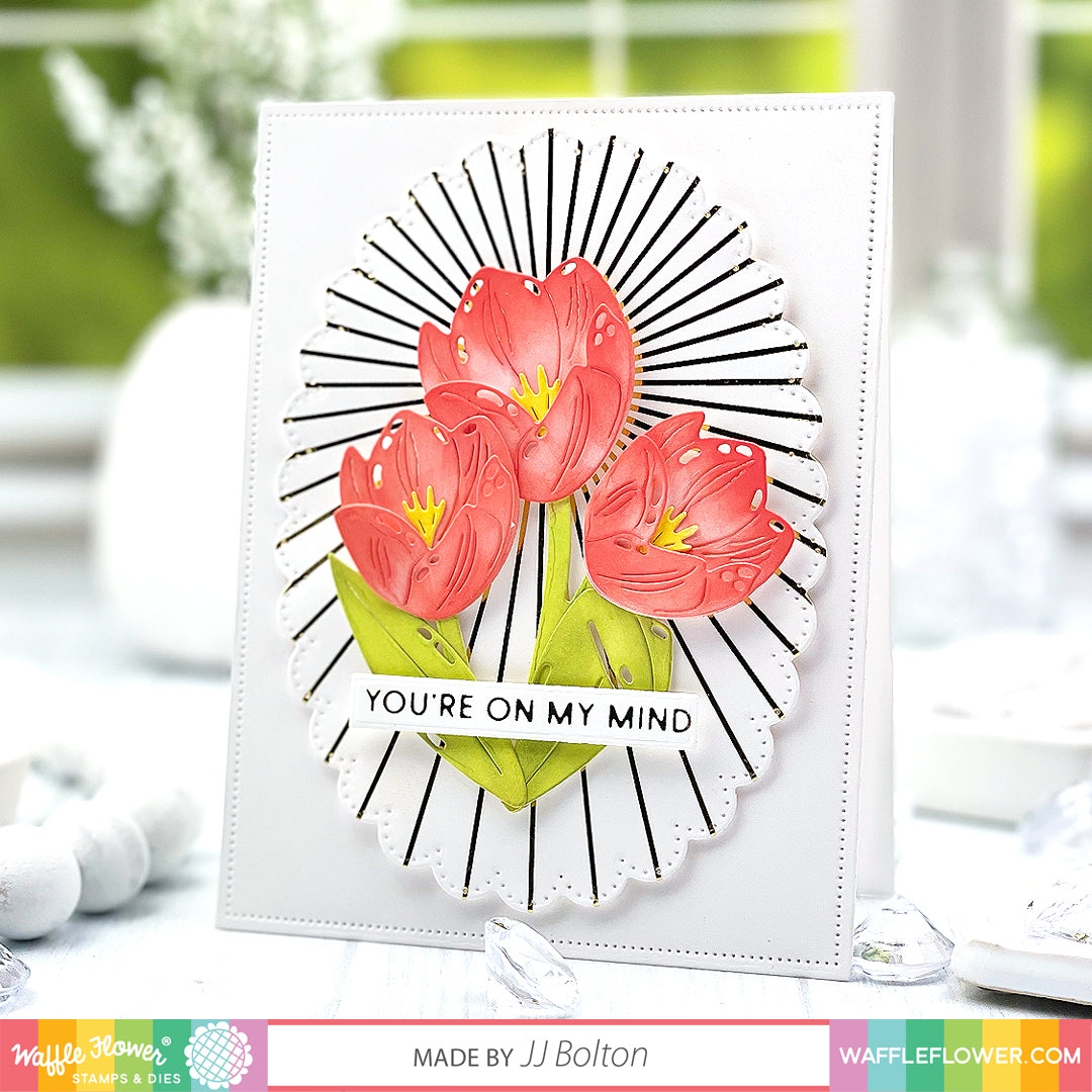 Sunburst Foil Plate