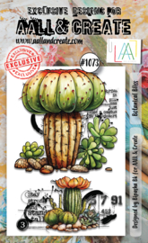 #1073 - A6 Stamp Set - Botanical Bliss