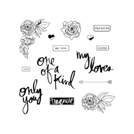 Magnolia jane clear stamp only you