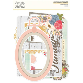 Front Porch Chipboard Frames