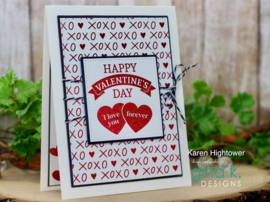 Be My Valentine Foil-Mates Toner Sheets