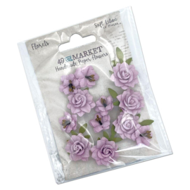 Florets Paper Flowers Soft Lilac