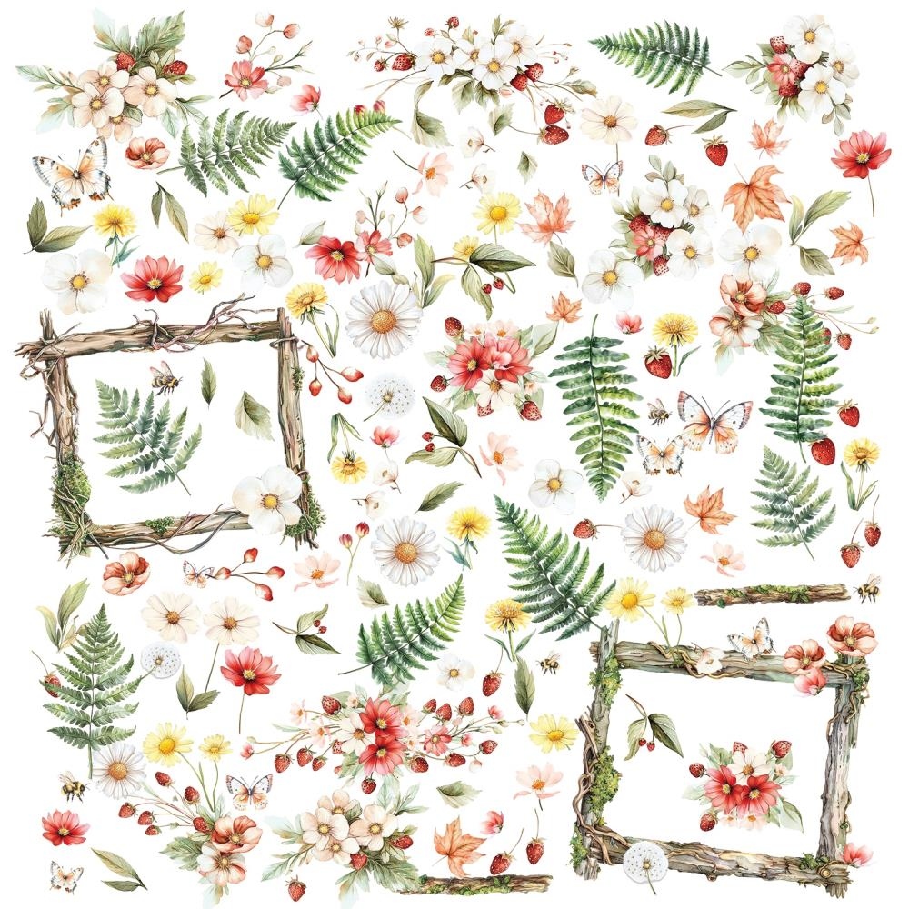 Nature's Haven Wildflower Laser Cut Outs