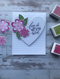 Fancy Flowers MINI Stamps