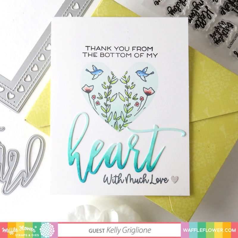 Spotlight Heart Stencil