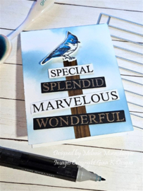 So Many Words Stamps