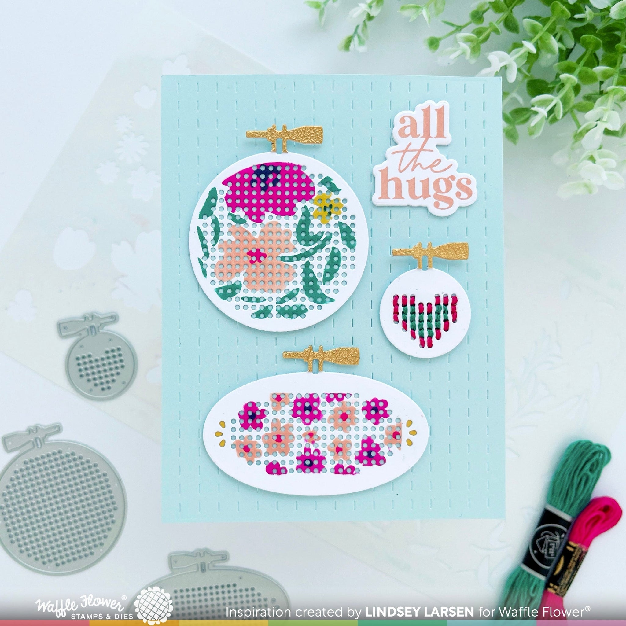 Stitchable Hoops Die
