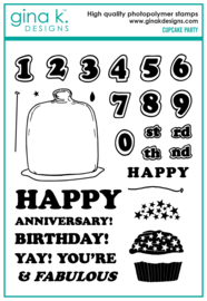 Cupcake Party Stamps