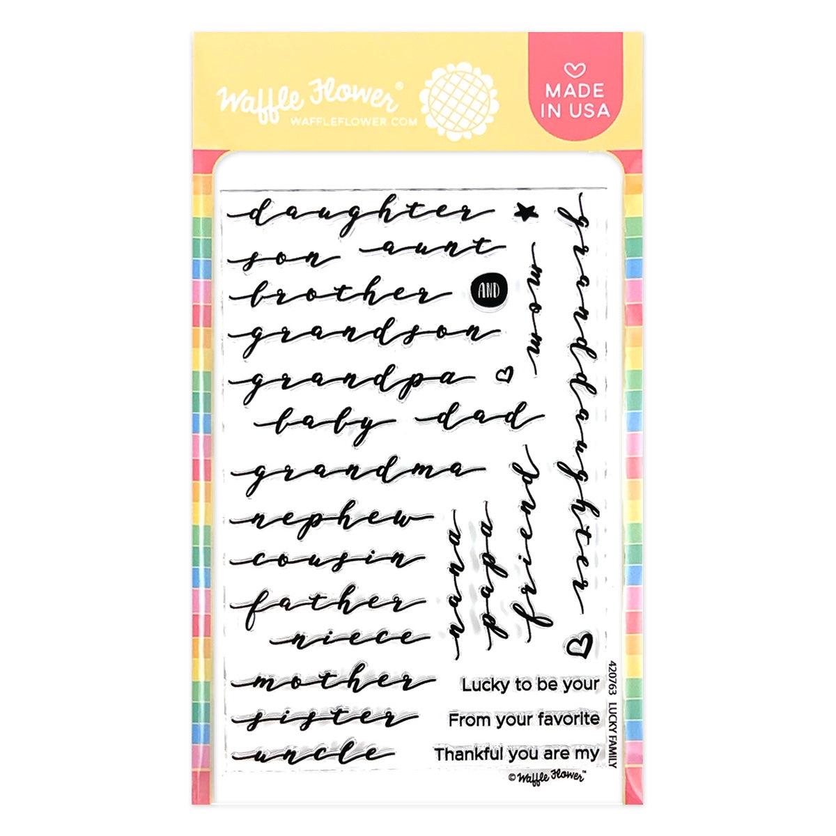 Lucky Family Stamp Set
