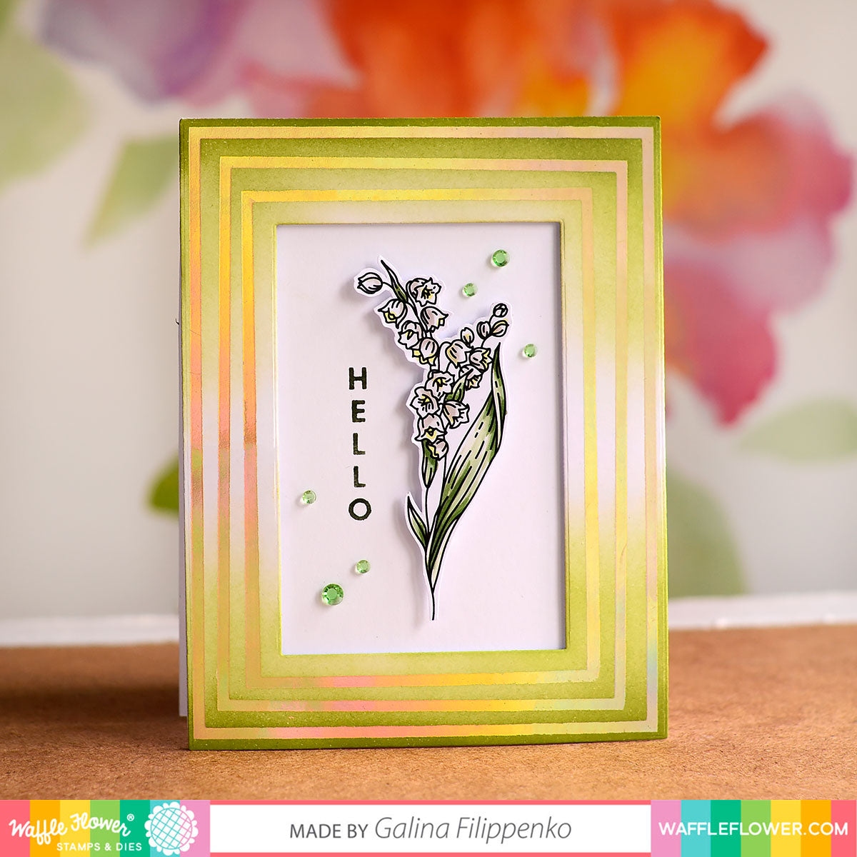 A2 Layers Foil Plate