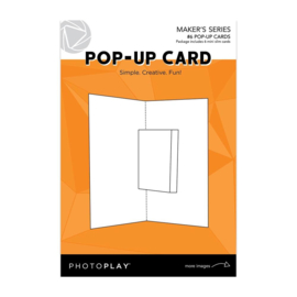 Maker Series Pop-Up Card (6) Mini Slim Cards