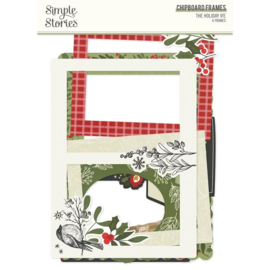 The Holiday Life Chipboard Frames