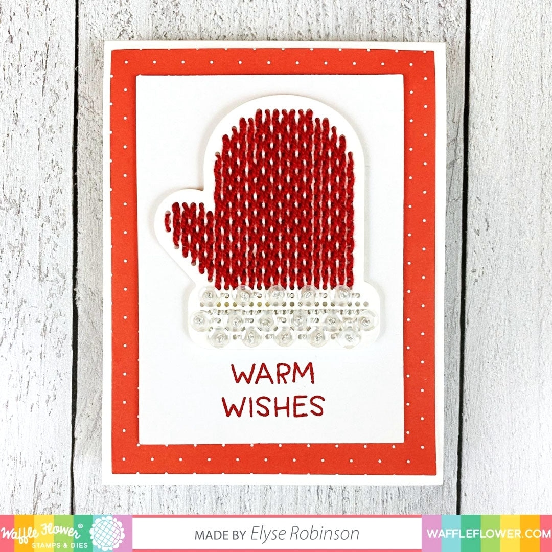 Stitchable Mitten Die