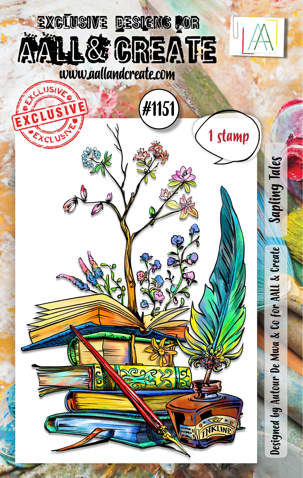 #1151 Sapling Tales A7 Stamp Set