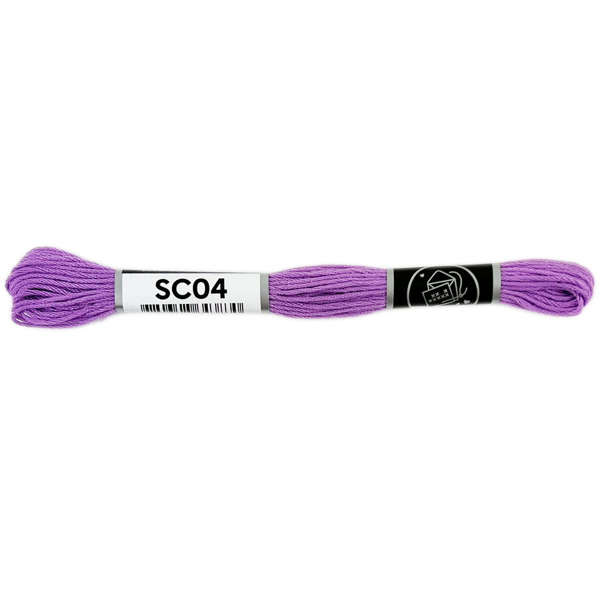 SC04 Embroidery Floss - Mid Purple 5/pk