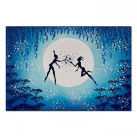 LAV029 Fairy Couple Stamp