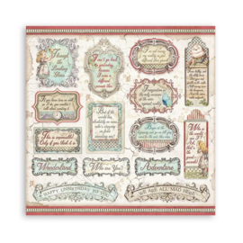 Alice Through the Looking Glass 12x12 Inch Paper Pack