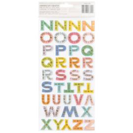 Adventurous Thickers Alphabet