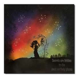 LAV034 Fairy Wish Stamp