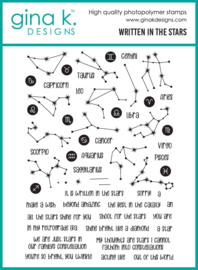 Written in the stars stamps