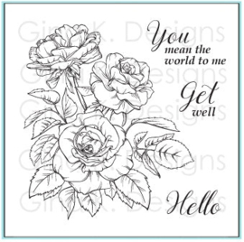 Rose Bouquet MINI Stamps