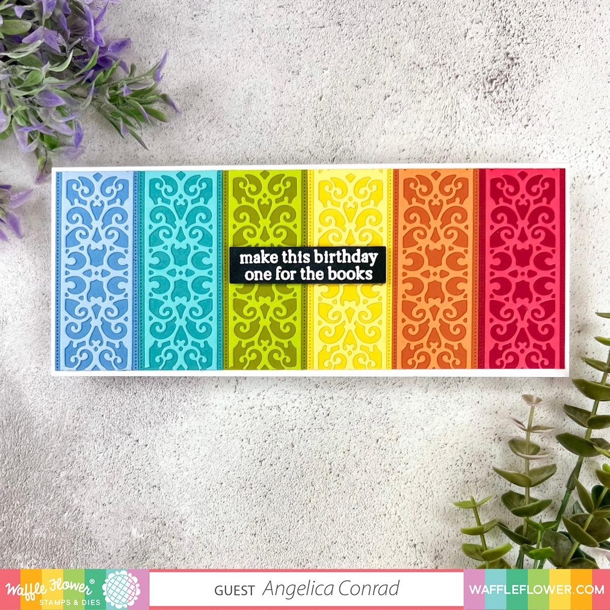 Ornate Bookmark Die