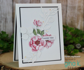 Watercolor Floral Ephemera Sheets