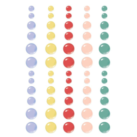 The Little Things Enamel Dots Embellishments Glossy