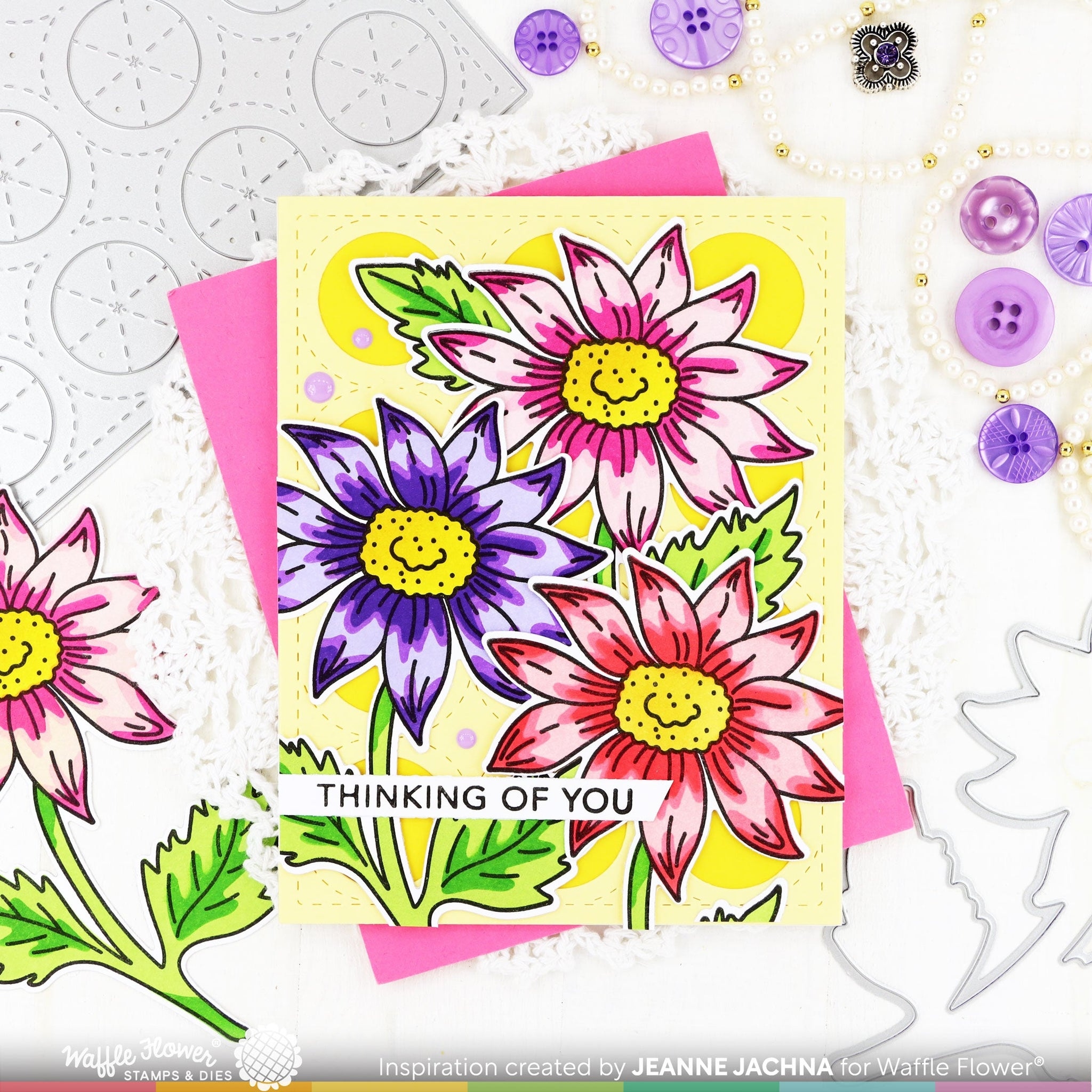 Sketched Aster Stamp Set