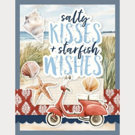 Vintage Sand & Sea Simple Cards Card Kit