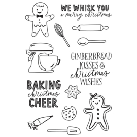 Baking Spirits Bright Photopolymer Clear Stamps