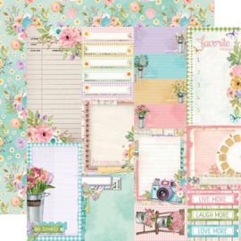 Simple Vintage Flower Shoppe Journal Elements
