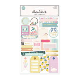 Sketchbook Sticker Book