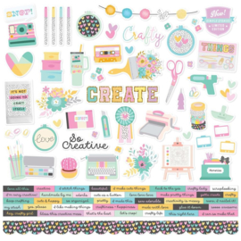 Crafty Things Cardstock Stickers